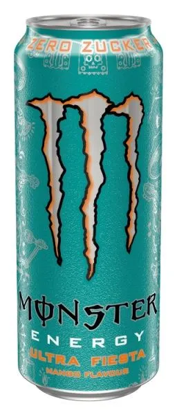 Monster Energy Ultra Fiesta Zero Sugar 12x500ml Can CCEP