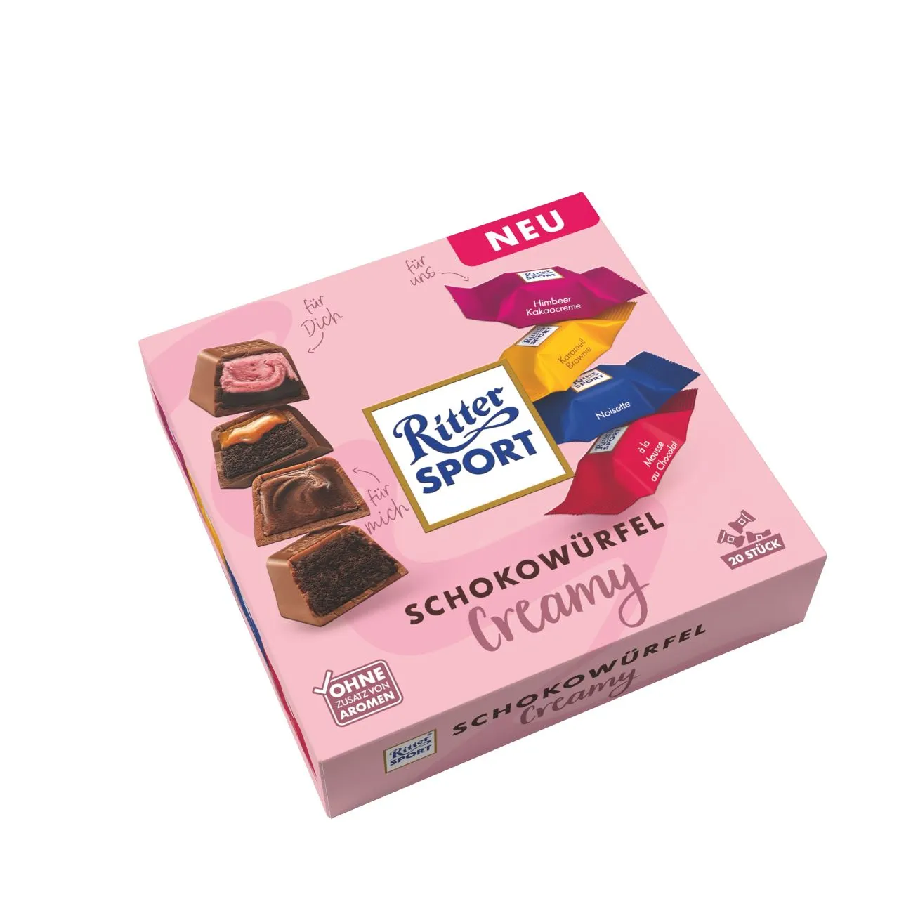 Ritter Sport Schokowürfel Creamy 20 pcs. 162g