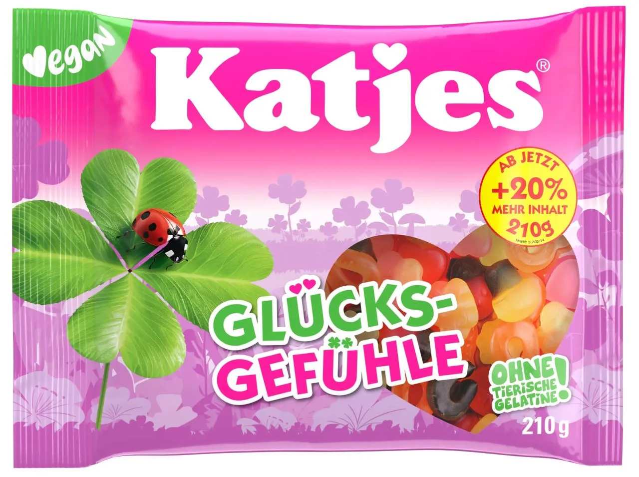Katjes Glücksgefühle 210g - vegan