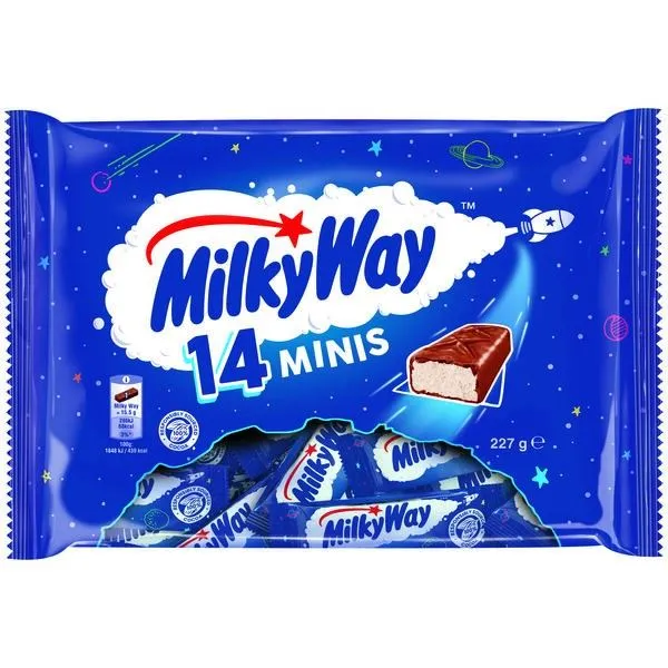 MilkyWay Minis 14 pcs. 227g