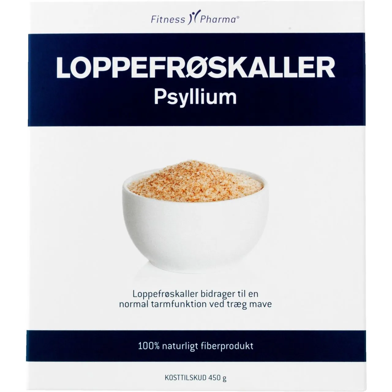 Fitness Pharma Loppefrøskaller / Psyllium 450g