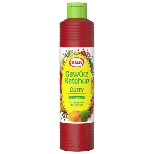 Hela Gewürz Ketchup Curry Delikat 800ml