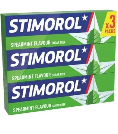 Stimorol Spearmint 3-pack 42g - sugar free