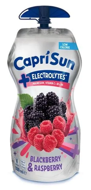 Capri-Sun + Electrolytes Blackberry & Raspberry 330ml