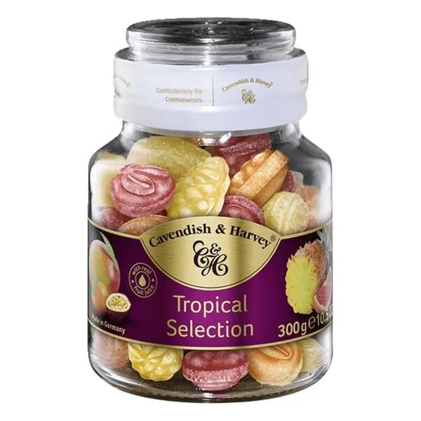 Cavendish & Harvey Tropical Fruit Selection 300g