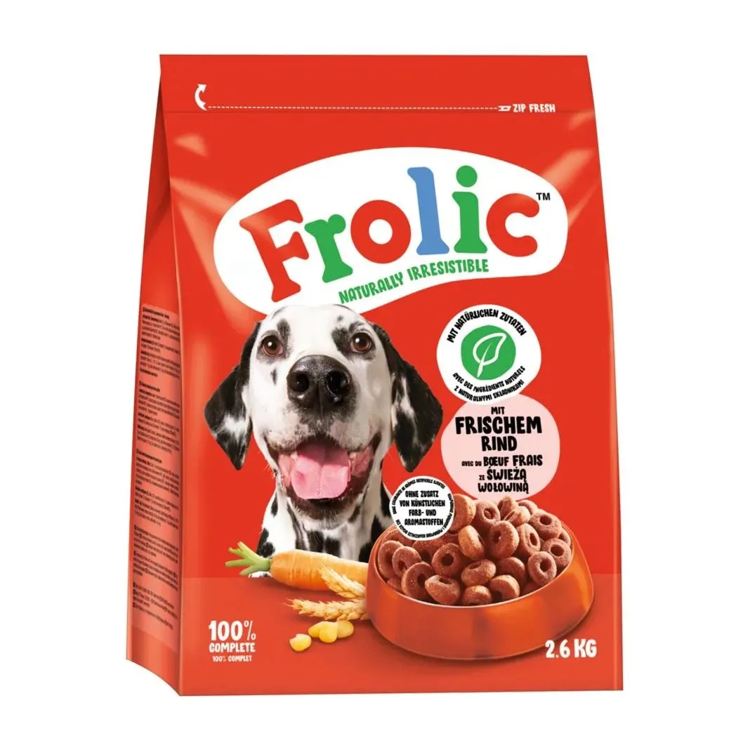 Frolic Complete Beef 2,6kg