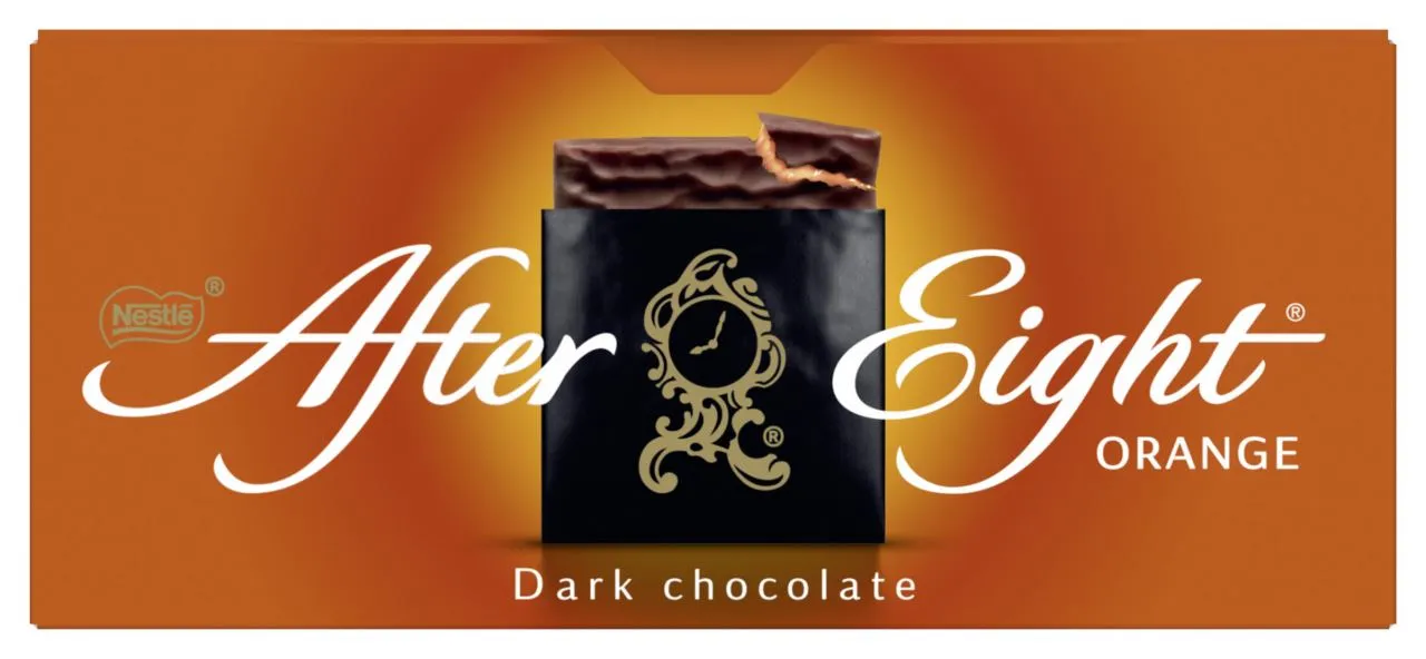 After Eight Orange Mint-Free 200g - Limited Edition
