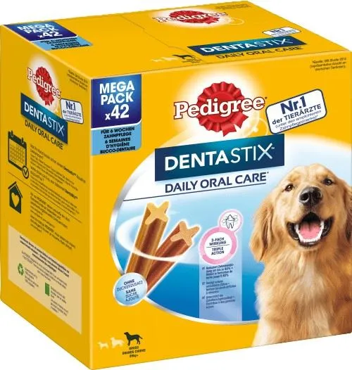 Pedigree Dentastix Megapack Large Sized Dogs 42 pcs. 1.62kg