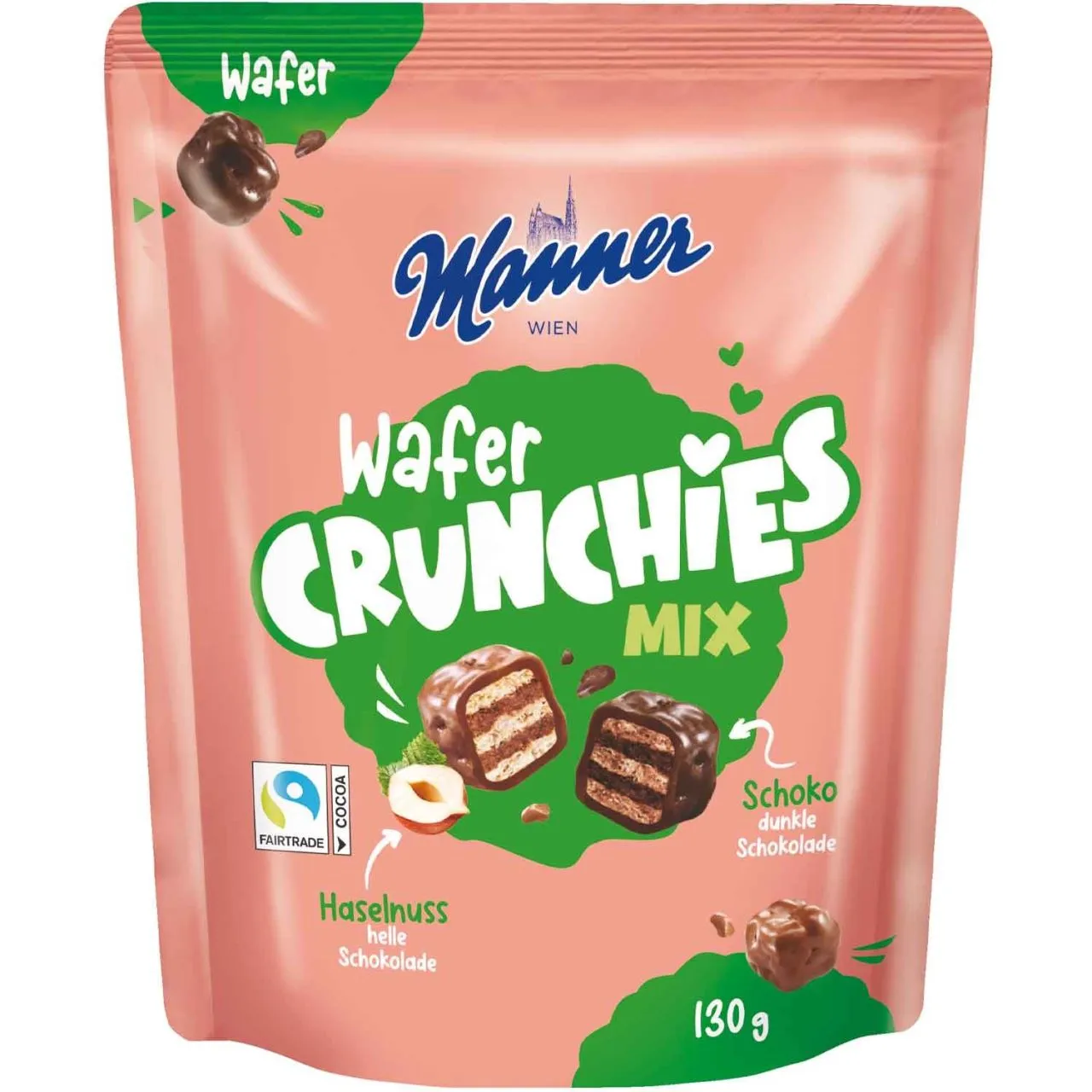 Manner Wafer Crunchies Mix 130g
